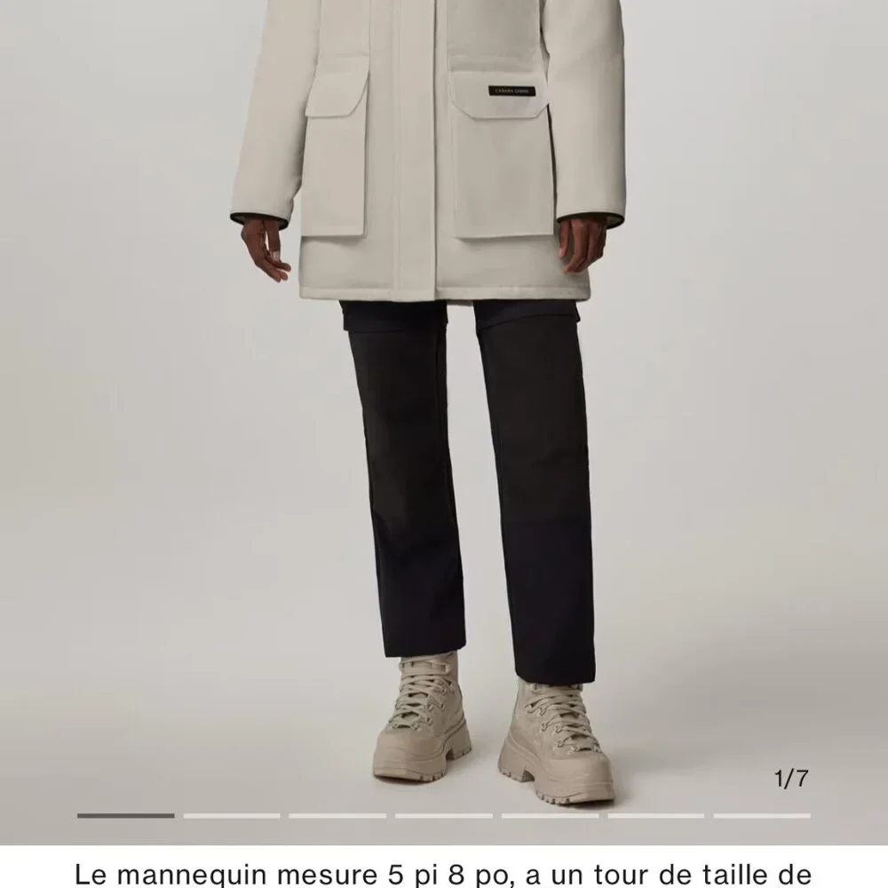 BRAND NEW WITH TAG - CANADA GOOSE PARKA - LIMESTONE LIMITED EDITION - Picture 3 of 4